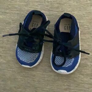 GAP Kids Blue and Black Shoes